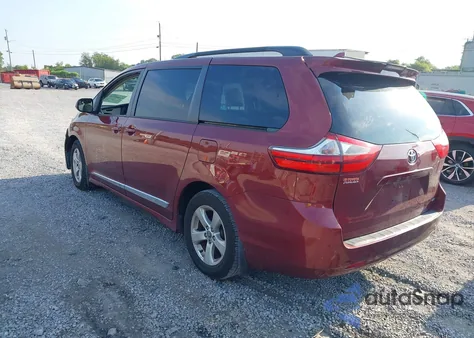 2018 Toyota Sienna Le 8 Passenger from USA, damaged, VIN 5TDKZ3DC8JS941358
